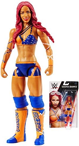 Sasha Banks WWE Wrestling Action Figure Diva 6" Series 80