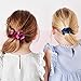 HINGWAH 20 Pcs Hair Scrunchies,Premium Velvet Elastic Hair Bands Bow Scrunchie Hair Ties,Soft Ponytail Holder Scrunchy Hair Accessories for Women Girls-18 Colors in Regular Size/2 Color in Large Size