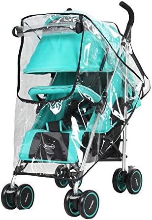 Obecome Universal Baby Stroller Rain Cover Waterproof Umbrella Stroller Wind Dust Shield Cover for Strollers