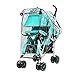 Obecome Stroller Rain Cover Universal, Baby Travel Weather Shield, Windproof Waterproof,Protect from Dust Snow