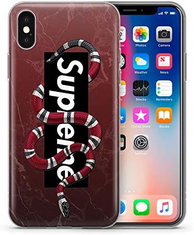 LEMONY Supreme Hypebeast Fashion Logo Dope Design Designs Phone Case for iPhone 5/5S/SE, 6/6s, 6+/6s+, 7/8, 7+/8+, X, Xs, Xs Max, XR