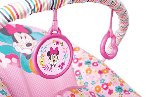 Disney Baby Minnie Mouse Perfect Vibrating Bouncer, Pink