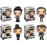 Once Upon a Time Belle, Regina, Hook and Zelena Vinyl Figures! Set of 4