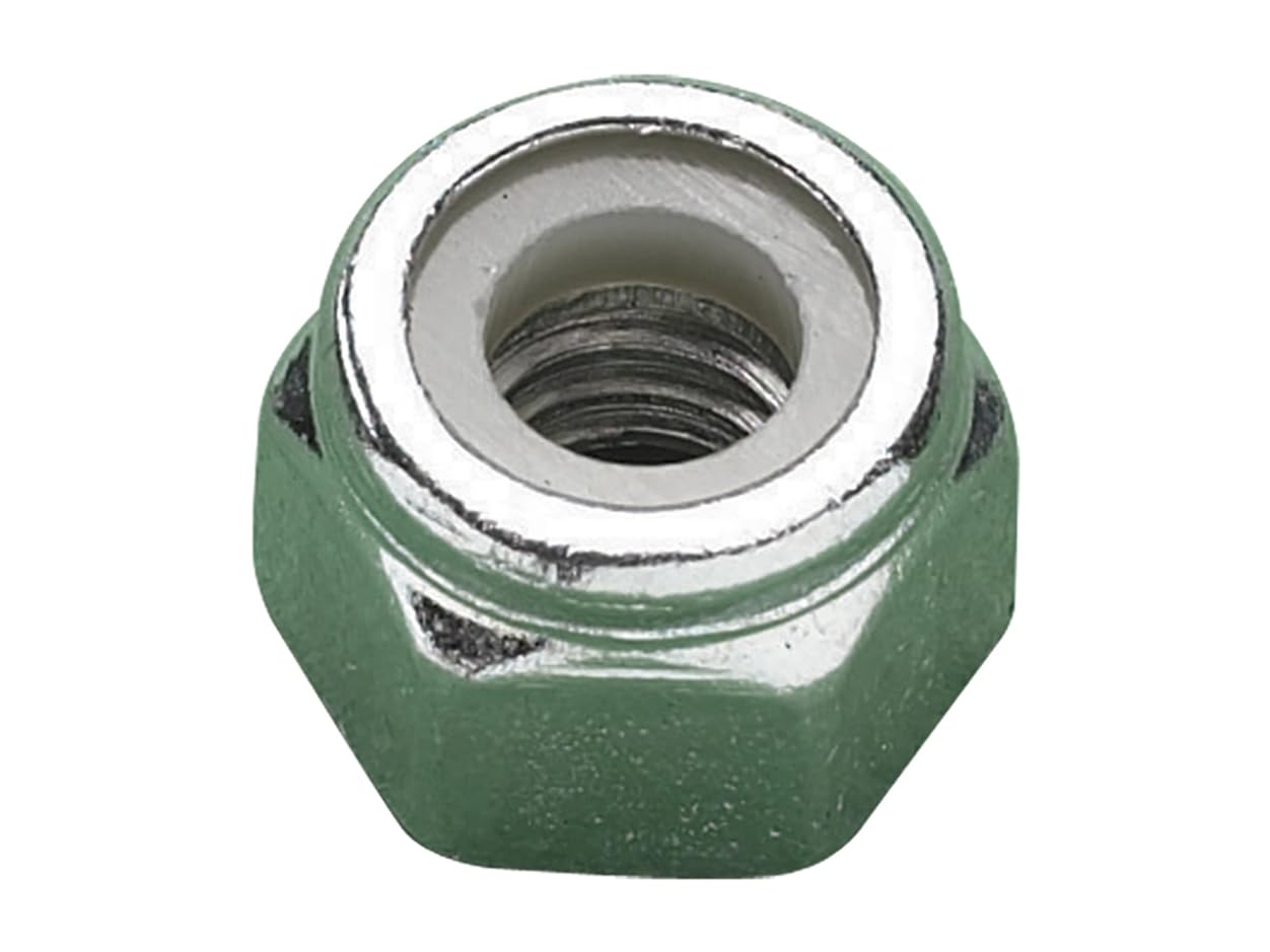 Metalmate Metalmate Type P Nylon Insert Nut Zp M8 Box 200, Durable Design For Professional And Diy Use