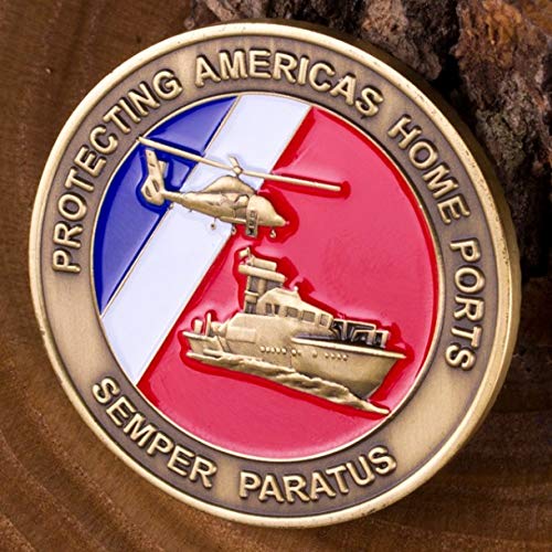 Coast Guard Challenge Coin USCG Military Challenge coin Coast Guard