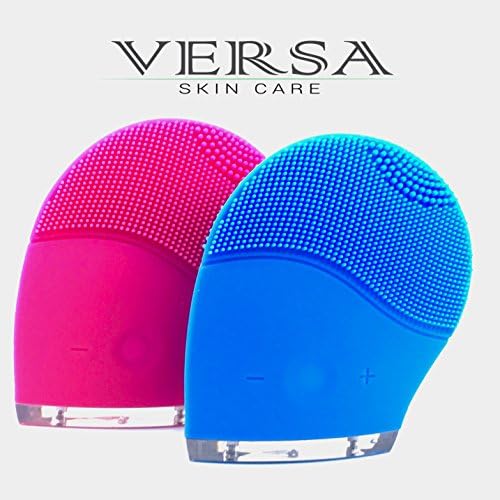 Versa Skin Care Electric Sonic Facial Cleansing and Massager Brush - Microdermabrasion Deep Cleansing