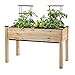 CedarCraft Self-Watering Elevated Cedar Planter (22” x 48” x 30