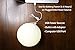 [AG 3D] Big Moon Lamp Night Light with Stand 5.9in Large 3D Childrens Lunar Rechargable USB Battery For Kids and Nursery Moonlight Nightlight Lamp Beautiful 3D Moon Light