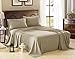 Honeymoon Super Soft Microfiber 4-Piece Bed Sheet Set, Queen, Light Green