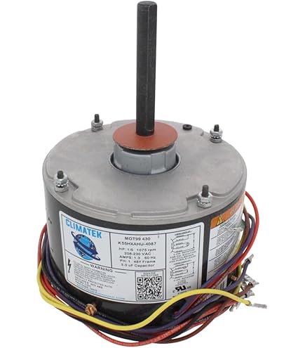 E-m-Y K55HXJAS-8970 - OEM Upgraded Emerson 1/8 HP 230v Condenser Fan