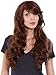 Women's Long Curly Wigs Full Hair Light Brown Wigs for Holloween/ Cosplay Party
