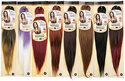 Innocence EZ Braid Professional (Pre-Stretched Braid) 26"-28" (8 Pack, T1B/900)