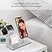 OLEBR Apple Watch Stand Aluminum Apple Watch Charging Stand AirPods Stand Charging Docks Holder for Apple Watch Series 3/2/1/ AirPods/ iPhone X/8/8Plus/7/7 Plus /6S /6S Plus/ iPad-Silver