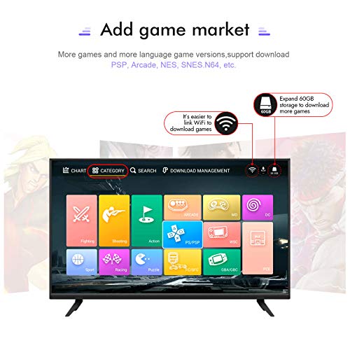 MEEPHONG 2021 NEW Retro Arcade Game Machine for Home 2UP Fight Stick