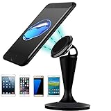 Smartphone Car Mount AnoKe Mobile Cell Phone Holder Magnetic Display Stand Dock For Car Auto Dashboard Desk Fit iPhone 7 Plus 6 6s 5 5S iPad mini air 1 2 3 Samsung Galaxy S7 Edge S6 S5 Tablet GPS