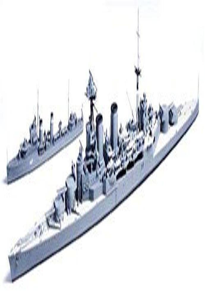 British Battle Cruiser Hood & E Class Destroyer - 1:700 Scale s - Tamiya