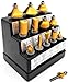 KHCRAFT Router Bit Set 1/4-Inch Shank Tungsten Carbide Bits 12-Piece in Display Case for Woodworking