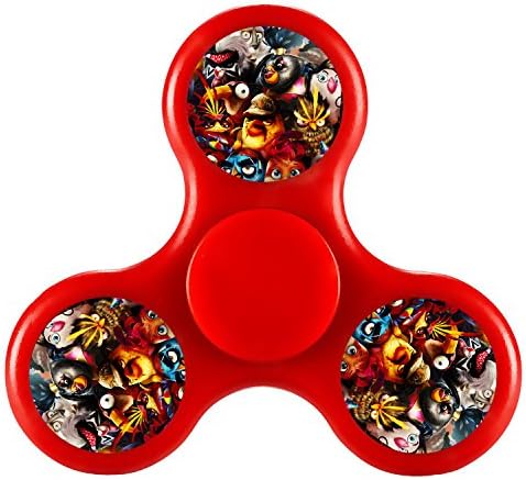 Hand Toy Fidget Spinner Angry Birds Hand Spinner Pocket Toy For Adults And Kids Smooth High Speed Having Fun Anti-Anxiety