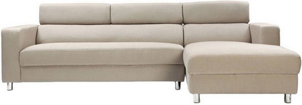 Furny Mini Five Seater L Shaped Sofa Cream Amazon In Home