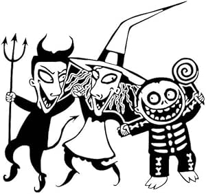 Coopers christmas netflix prime Amazon.com: LA DECAL Jack & Sally Nightmare Before Christmas Lock, Shock, Barrel Vinyl Decal for