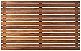 Bare Decor Zen Spa Shower or Door Mat in Solid Teak