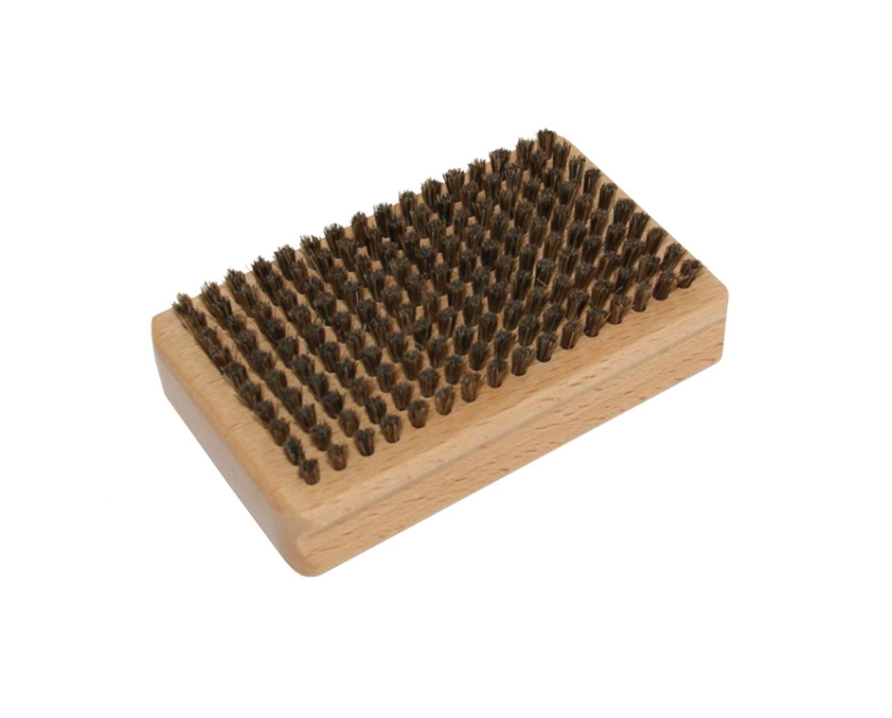 Horsehair Ski and Snowboard Waxing Brush