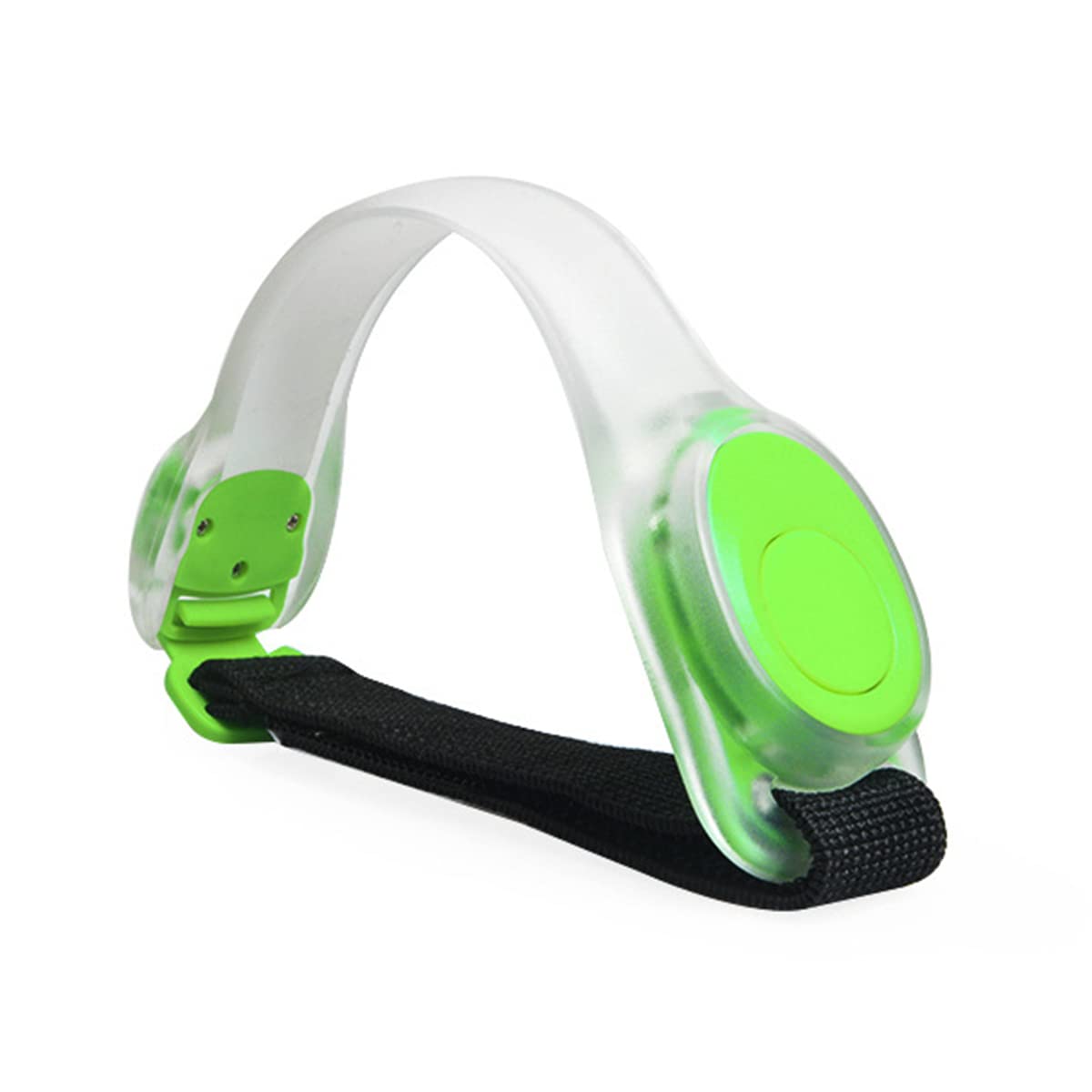 Hsthe Sea 2 Pack LED Armband Elastic LED Flashing Light Safety Night Sports Gear Bands for Adults and Children Outdoor Activities and Running Exercise Walking