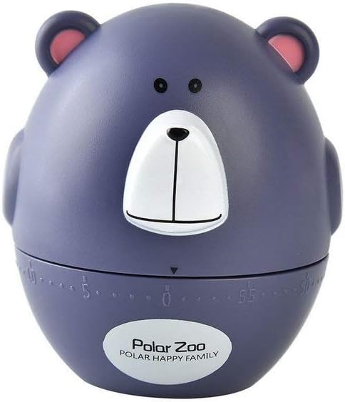 UnitedCAheart Cute Kitchen Cooking Timer Countdown 60 Minutes Alarm Clock Mechanical Time Reminder Portable Kitchen Tool Kitchen Timer