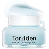 Torriden DIVE IN Hyaluronic Acid Soothing Cream 100ml (3.38 fl. oz) | Revitalizing Facial Moisturizer for Sensitive and Dry Skin | Hyaluronic Acid, Panthenol, Allantoin