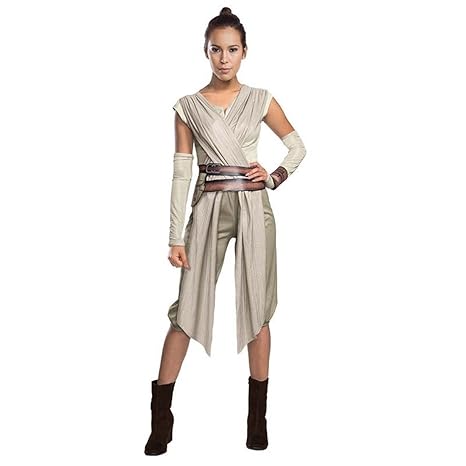 Rey Kostüm Damen Star Wars Damenkostüm L 44/46 Jedi Faschingskostüm Erwachsene Starwars Verkleidung Frauen Fantasy Karnevalsk