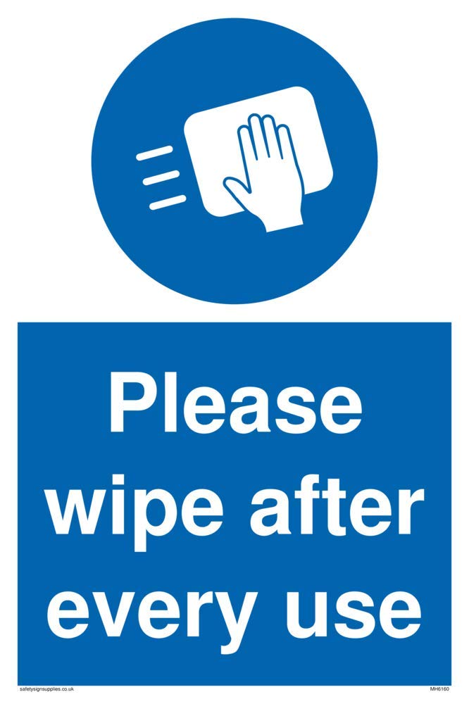 Please wipe after every use