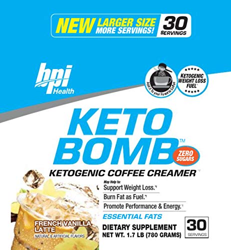 image for BPI Sports Bpi Health Keto Bomb - Ketogenic Coffee Creamer - Amazing T