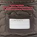Richards Homewares 4 Pieces Fine China Dinnerware Plates Storage Set - Deluxe Quilted Plush Microfiber - Contents Label Window - Brown
