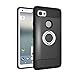 Newseego Compatible Google Pixel 2 XL Case with Armor Dual Layer 2 in 1 with Extreme Heavy Duty Protection and Finger Ring Holder Kickstand Fit Magnetic Car Mount for Google Pixel 2 XL-Black