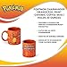 Charmander Orange Flame coffee mug with Charmander character