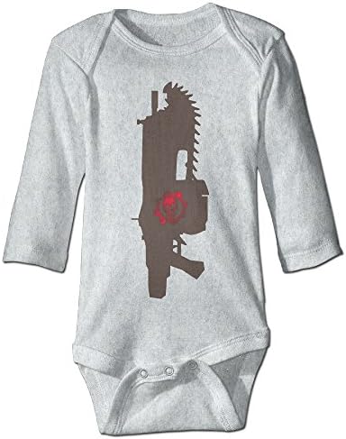 Long-sleeve GW COG Soldier Lancer Toddler Romper Ash