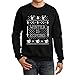 Winter Is Coming Ugly Christmas Sweater Men's Sweatshirt with Xmas Prop