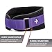Harbinger Women's Nylon Weightlifting Belt with Flexible Ultralight Foam Core, 5-Inch, Purple, Small