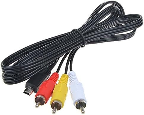 Flashmen 4FT AV Monitor Cable for Canon T2i 550D Magic Lantern USB Mini to RCA TV AUX Video
