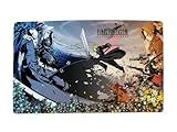 A Wide Variety of Final Fantasy Characters Desk & Mouse Pad Table Play Mat (FF7 / FFVII Cloud Strife & Sephiroth & Aerith Gainsborough)