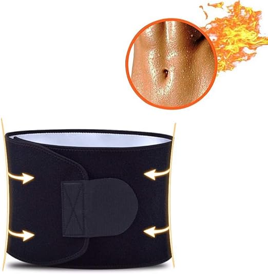TYUU Trimmer De Cintura Neopreno Faja Lumbar Quema De Grasa Efecto ...