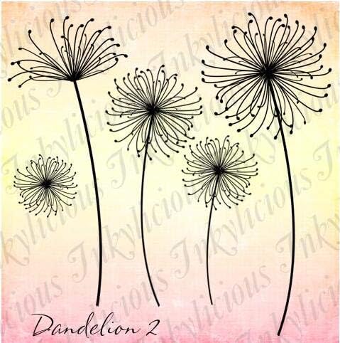 Dandelion Transparent Clear Stamps/Silicone Seals for DIY Scrapbooking Photo Album/Card Making W1633