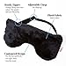 Aromatherapy Eye Mask Pillow: Microwavable Heating Pad; Relieves Headache, Sinus, Migraine; Helps with Dry, Puffy, Under and Dark Eyes; Sleep Mask; Compress Eye Mask for Sleeping, for Women and Men