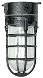 Woods L1706BLK Vandal Resistant 150W Incandescent Security Light, Ceiling Mount, Hammered Black (Tools &amp; Home Improvement)