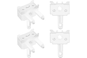 PLUS TARD 4PCS Vertical Blinds Replacement Parts Window Blinds Repair Kit Easy Install, Vertical Blind Wand Control Replacement Accessories