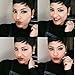 Yviann 100% Human Hair Wigs Short Straight Black wigs Pixie Cut Wigs for Black Women 1B Color.