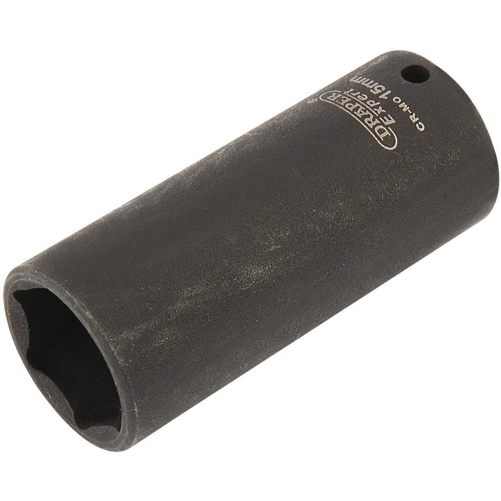 Draper Expert 5193 15mm 1/4-inch Square Drive Hi-Torq 6-Point Deep Impact Socket