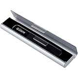 Nail File and Nail Buffer 2 in 1 - G.Liane Nano Glass Nail Shiner With Aluminium Case Manicure Pedicure Crystal Nail Polisher