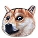 HOT SEAL Doge Coin Purse Creative Funny Lifelike Animals 3d Printed Little Gift (Akita)
