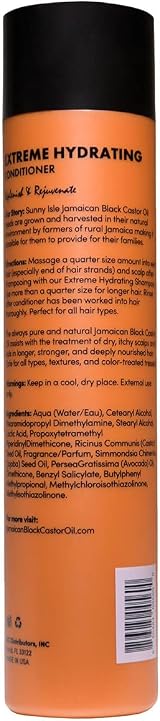 Sunny Isle Jamaican Black Castor Oil Extreme Hydrating Conditioner 300ml Hair view 8